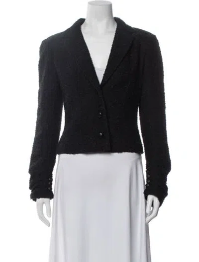 Pre-owned John Galliano Vintage 2003 Blazer In Blue