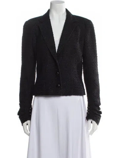 Pre-owned John Galliano Vintage 2003 Blazer In Gray