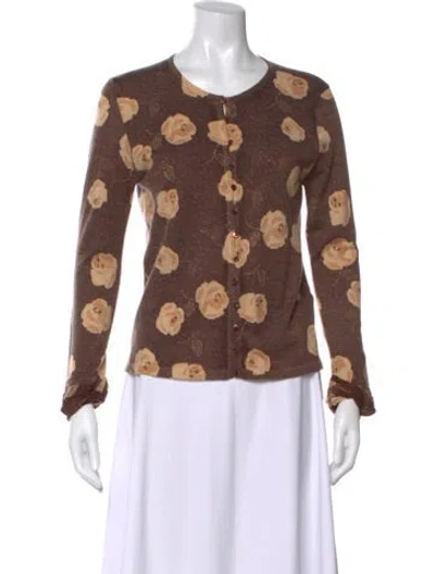 Pre-owned John Galliano Vintage 2003 Sweater In Brown