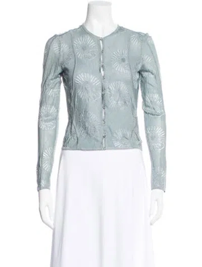 Pre-owned John Galliano Vintage 2003 Top In Blue