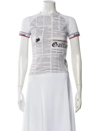 Pre-owned John Galliano Vintage 2003 T-shirt In Multi