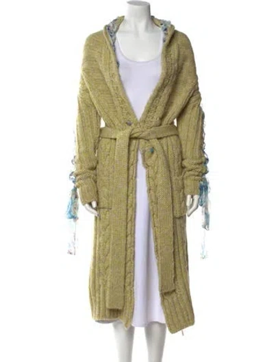 Pre-owned John Galliano Vintage 2004 Sweater In Yellow