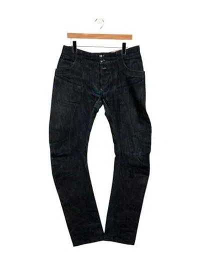 Pre-owned John Galliano Vintage 2006 Skinny Jeans In Blue