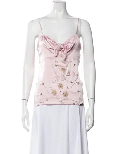 Pre-owned John Galliano Vintage 2006 Top In Pink