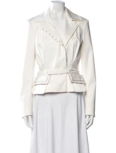 Pre-owned John Galliano Vintage 2007 Blazer In Neutrals