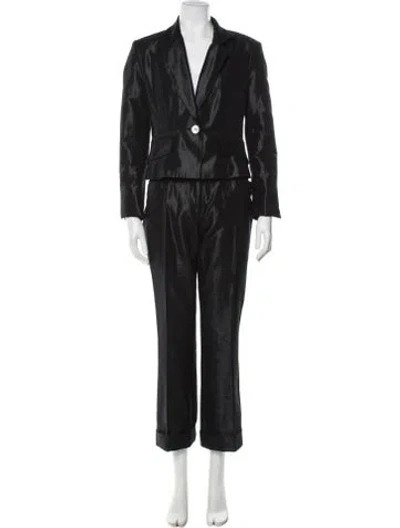 Pre-owned John Galliano Vintage 2007 Pantsuit In Multi