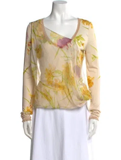 Pre-owned John Galliano Vintage 2007 Sweater In Neutral