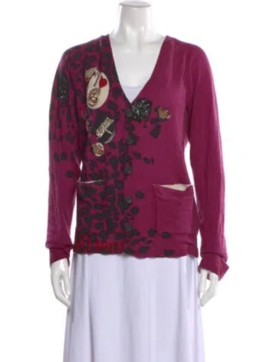 Pre-owned John Galliano Vintage 2007 Sweater In Pink