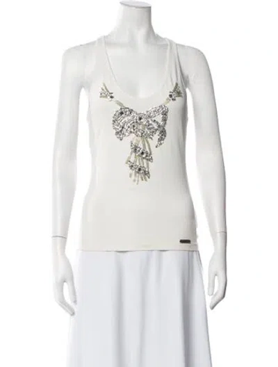 Pre-owned John Galliano Vintage 2007 Top In White