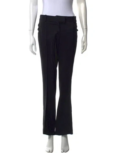 Pre-owned John Galliano Vintage Flared Pants In Black