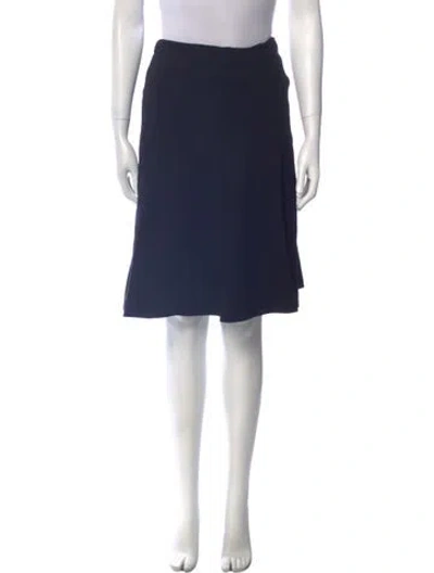 Pre-owned John Galliano Vintage Knee-length Skirt In Black