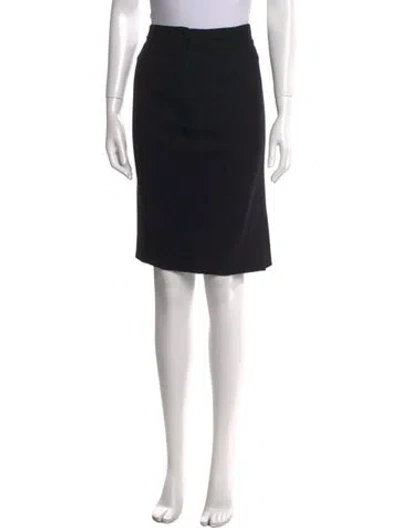 Pre-owned John Galliano Vintage Knee-length Skirt In Black