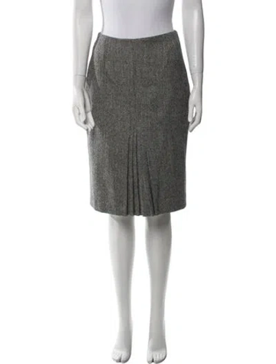 Pre-owned John Galliano Vintage Knee-length Skirt In Multi