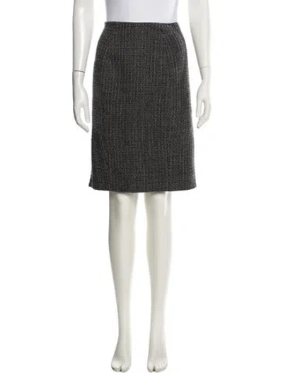 Pre-owned John Galliano Vintage Knee-length Skirt In Multi