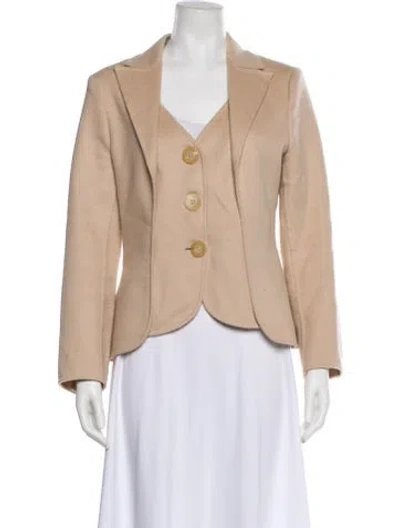 Pre-owned John Galliano Vintage Late 2000's - Early 2010's Blazer In Neutral