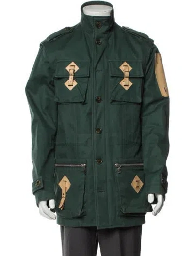 Pre-owned John Galliano Vintage Late 2000's - Early 2010's Parka In Green