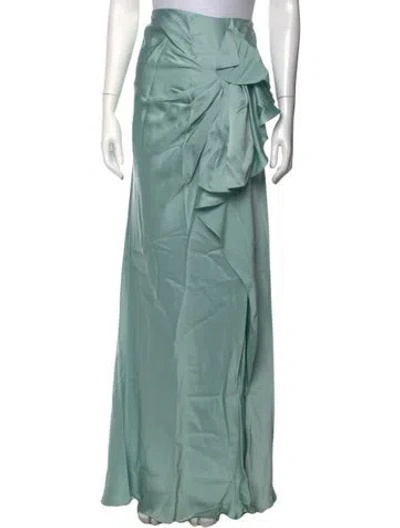 Pre-owned John Galliano Vintage Long Skirt W/ Tags In Blue