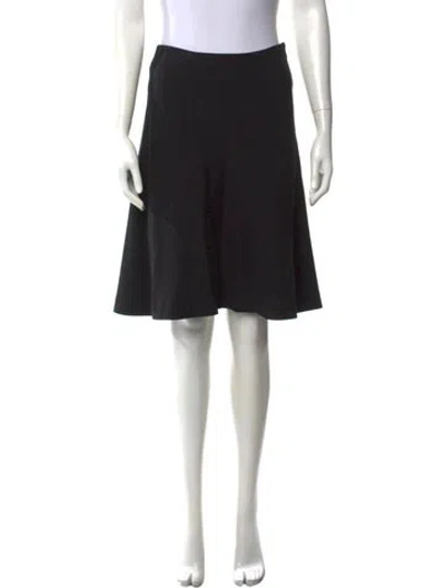 Pre-owned John Galliano Vintage Mid-1990's Midi Length Skirt In Black