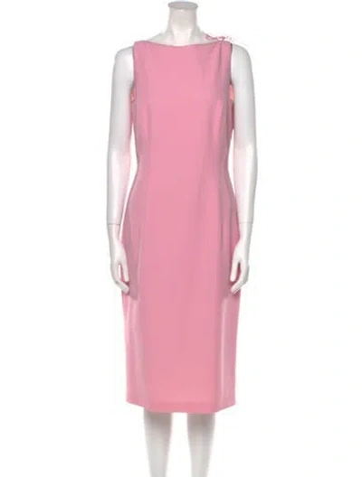 Pre-owned John Galliano Vintage Midi Length Dress In Multi