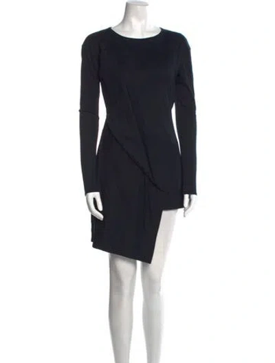 Pre-owned John Galliano Vintage Mini Dress In Black