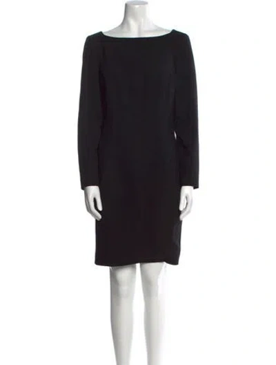 Pre-owned John Galliano Vintage Mini Dress In Black