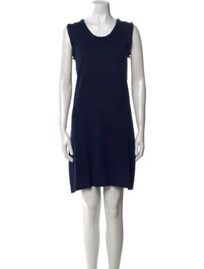 Pre-owned John Galliano Vintage Mini Dress In Black