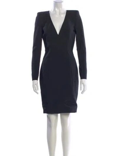 Pre-owned John Galliano Vintage Mini Dress In Black