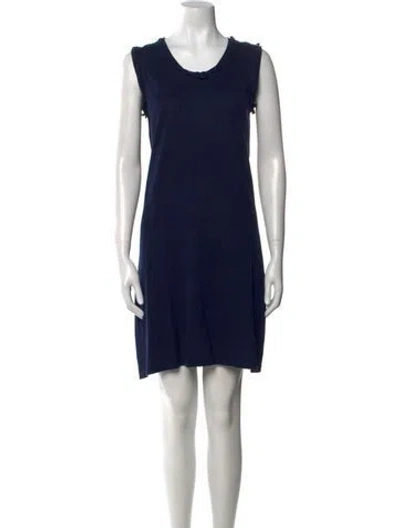 Pre-owned John Galliano Vintage Mini Dress In Black