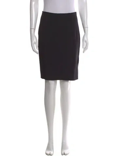 Pre-owned John Galliano Vintage Mini Skirt In Black