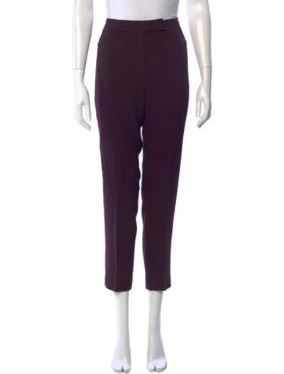 Pre-owned John Galliano Vintage Straight Leg Pants In Purple