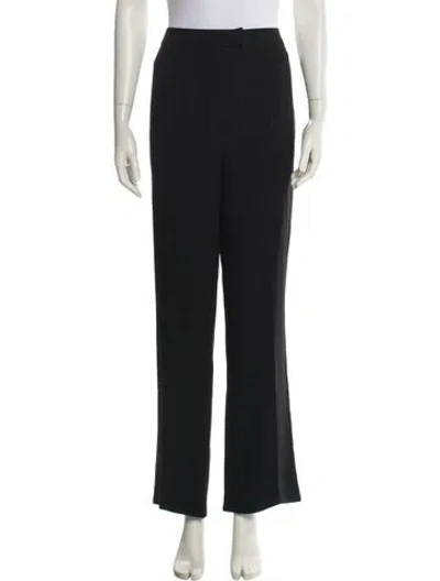 Pre-owned John Galliano Vintage Wide Leg Pants In Black