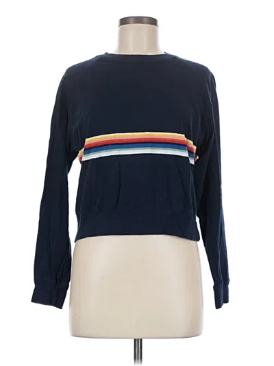 Pre-owned John Galt 3/4 Sleeve T-shirt In Blue