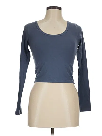 Pre-owned John Galt 3/4 Sleeve T-shirt In Gray
