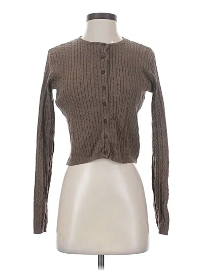 Pre-owned John Galt Cardigan Sweater In Brown