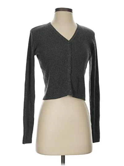 Pre-owned John Galt Cardigan Sweater In Gray