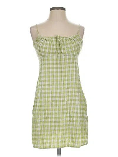 Pre-owned John Galt Casual Dress In Green