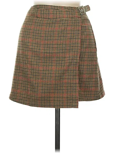Pre-owned John Galt Casual Skirt In Brown