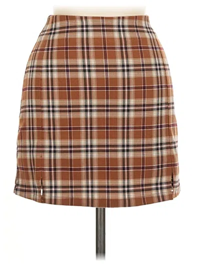 Pre-owned John Galt Casual Skirt In Brown