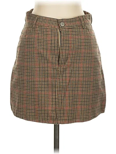 Pre-owned John Galt Casual Skirt In Brown