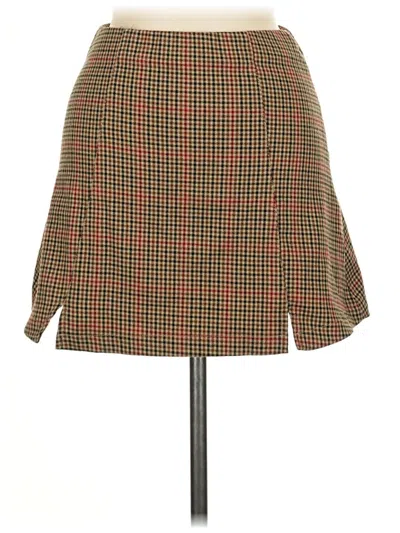 Pre-owned John Galt Casual Skirt In Brown