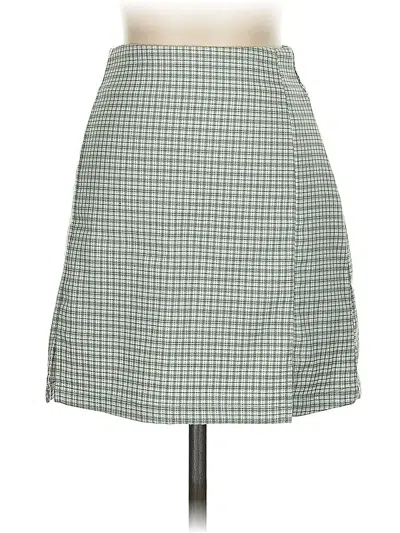 Pre-owned John Galt Casual Skirt In Green