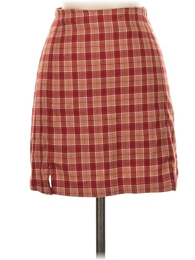Pre-owned John Galt Casual Skirt In Red