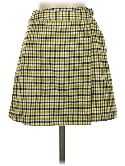 Pre-owned John Galt Casual Skirt In Yellow