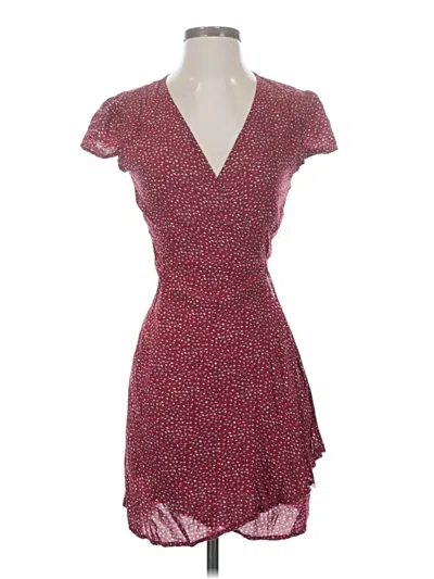 Pre-owned John Galt Cocktail Dress In Burgundy