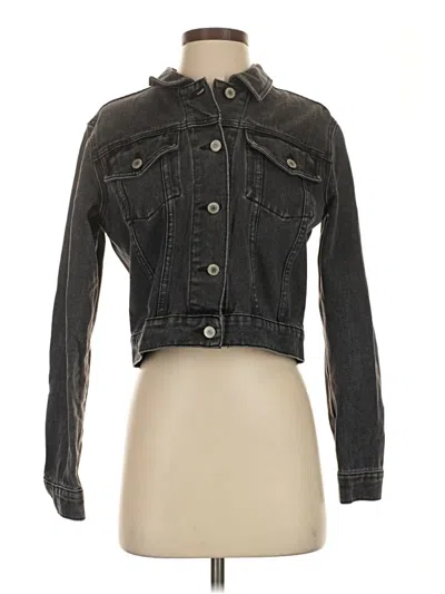 Pre-owned John Galt Denim Jacket In Black