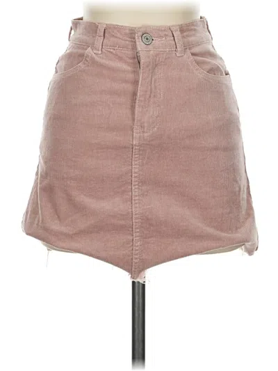 Pre-owned John Galt Denim Skirt In Pink