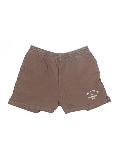 Pre-owned John Galt Khaki Shorts In Brown