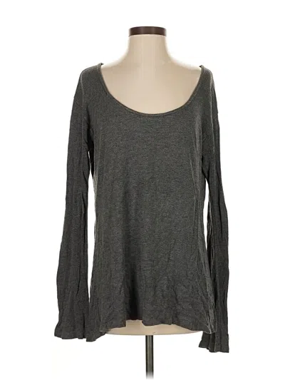 Pre-owned John Galt Long Sleeve T-shirt In Gray