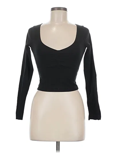 Pre-owned John Galt Long Sleeve T-shirt In Black