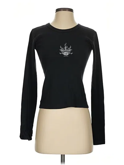 Pre-owned John Galt Long Sleeve T-shirt In Black